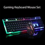 GTX300 Glowing Gaming Keyboard & Mouse Set