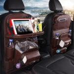 PU Leather Car Back Seat Organizer