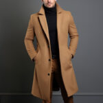 Men's Mid-Length Trench Coat