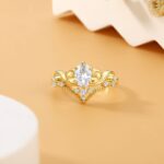 Women's Sterling Silver Crown Ring