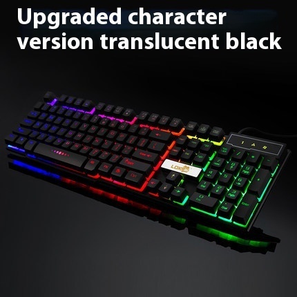 Glowing USB Gaming Keyboard