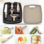 3-Piece Stainless Steel Kitchen Cutter Set