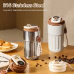 Smart Digital Thermal Stainless Steel Bottle 450ml