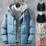 Men's Fashion Hooded Winter Windproof Jacket