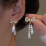 INS Butterfly Rhinestone Earrings