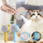 Multifunctional Self-Cleaning Pet Grooming Brush