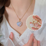 Fashion Moonstone Princess Necklace