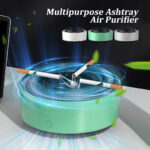 Portable Automatic Air Purifier Ashtray