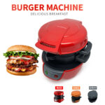 3-in-1 Breakfast Maker — Sandwich, Egg & Waffle Machine.