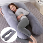 U-Shape Maternity Pillow — Cool, Comfortable Sleep Support.